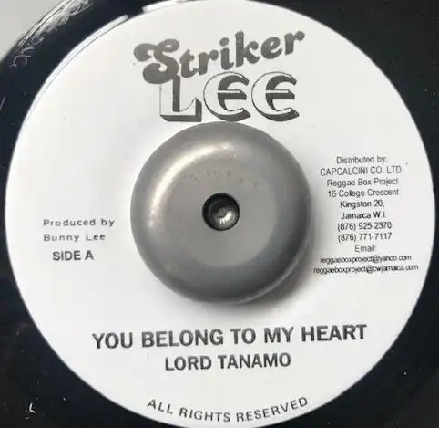 LORD TANAMO / YOU BELONG TO MY HEART ／ COME DOWN