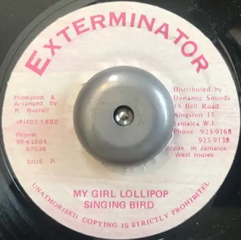 SINGING BIRD / MY GIRL LOLLIPOP