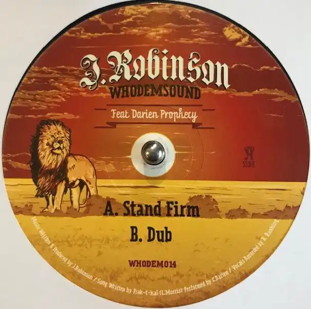 J. ROBINSON FEAT. DARIEN PROPHECY ‎/ STAND FIRM