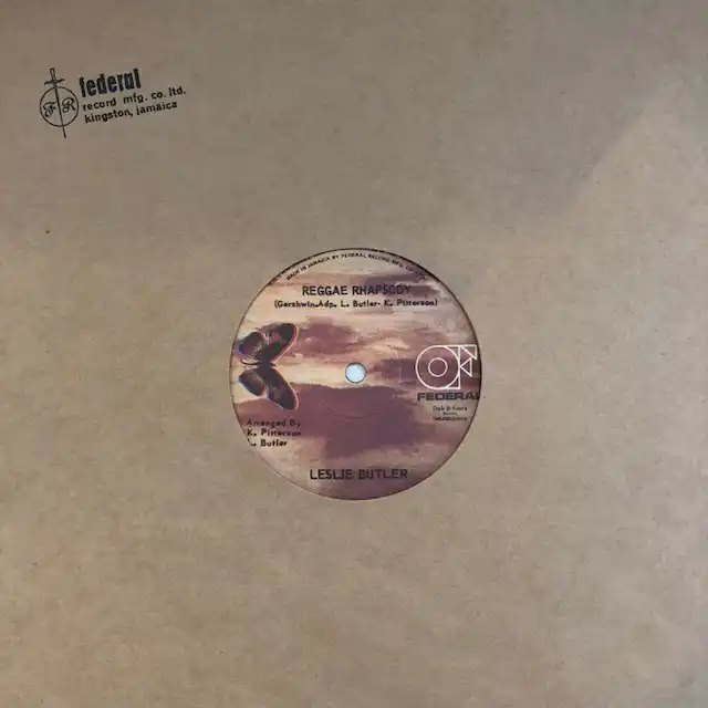 LESLIE BUTLER ／ WILLIE LINDO ‎/ REGGAE RHAPSODY ／ MYSTIC MOOD