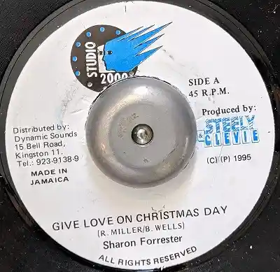 SHARON FORRESTER ‎/ GIVE LOVE ON CHRISTMAS DAY