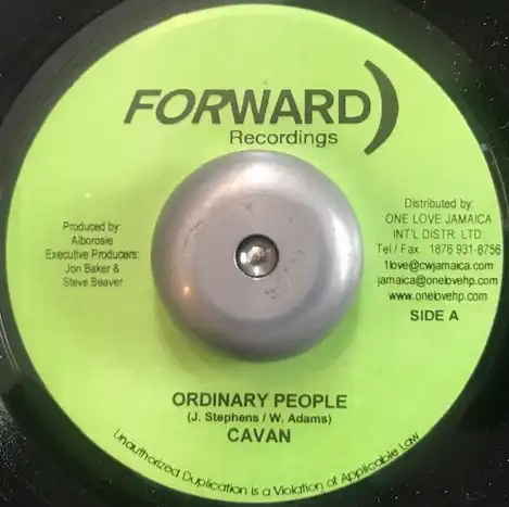 CAVAN  NADINE & ALBOROSIE / ORDINARY PEOPLE  DON'T LIE