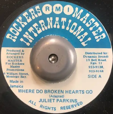 JULIET PARKINGS / WHERE DO BROKEN HEARTS GO