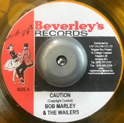 BOB MARLEY & THE WAILERS ‎/ CAUTION ／ STOP THE TRAIN