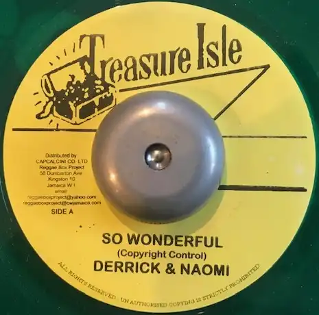 DERRICK & NAOMI ／ BABA BROOKS ‎/ SO WONDERFUL ／ FROGGY