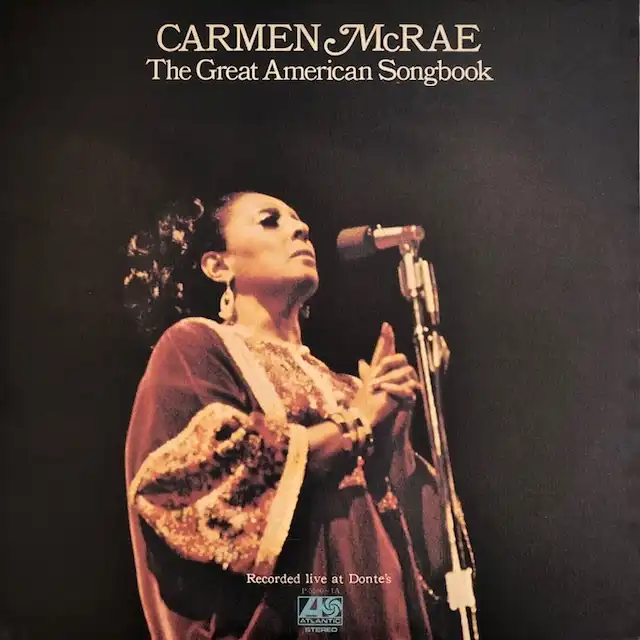 CARMEN MCRAE / GREAT AMERICAN SONGBOOK