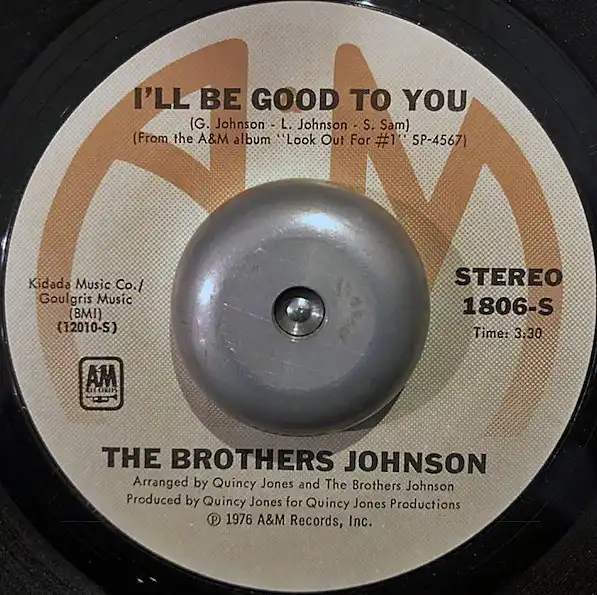BROTHERS JOHNSON ‎/ I'LL BE GOOD TO YOU