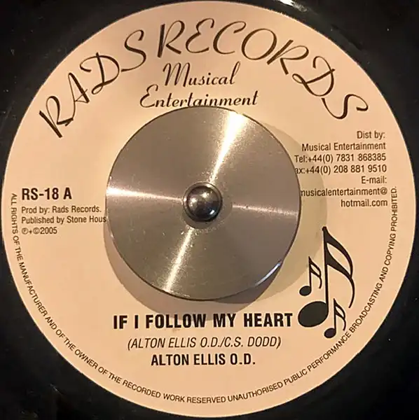 ALTON ELLIS / IF I FOLLOW MY HEART