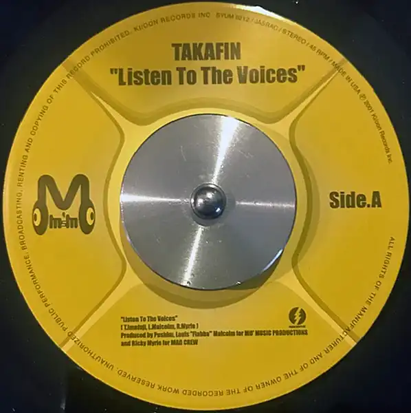 TAKAFIN / LISTEN TO THE VOICESΥʥ쥳ɥ㥱å ()