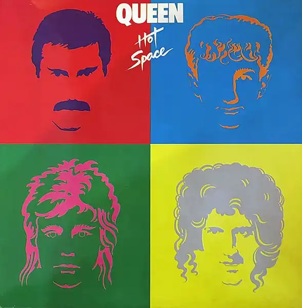 QUEEN / HOT SPACEのアナログレコードジャケット (準備中)