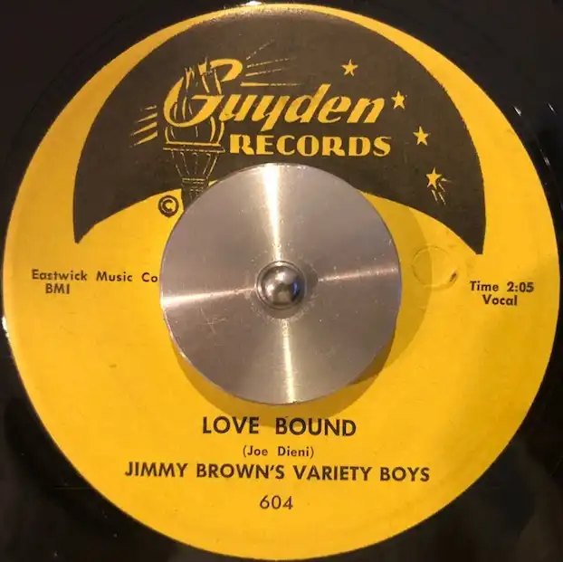 JIMMY BROWN'S VARIETY BOYS / LOVE BOUND