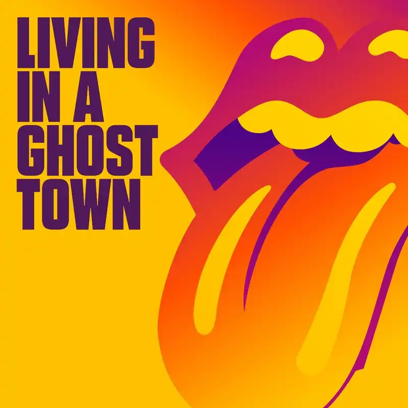 ROLLING STONES / LIVING IN A GHOST TOWNのアナログレコードジャケット (準備中)