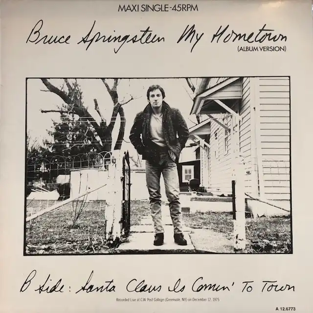 激レアBruce Springsteen My hometown カセット\u0026CD