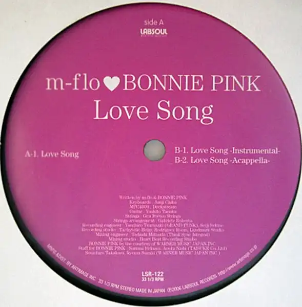 M-FLO LOVES BONNIE PINK / LOVE SONGΥʥ쥳ɥ㥱å ()