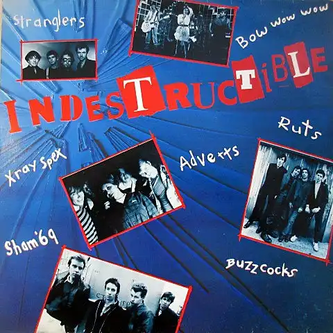 VARIOUS (STRANGLERS、BUZZCOCKS、RUTS、SHAM 69、BOW WOW WOW) / INDESTRUCTIBLE