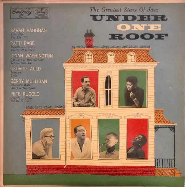 VARIOUS (PETE RUGOLO) / GREATEST STARS OF JAZZ - UNDER ONE ROOF