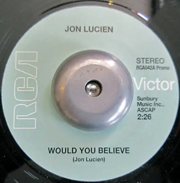JON LUCIEN / WOULD YOU BELIEVESEARCHING FOR THE INNER SELF