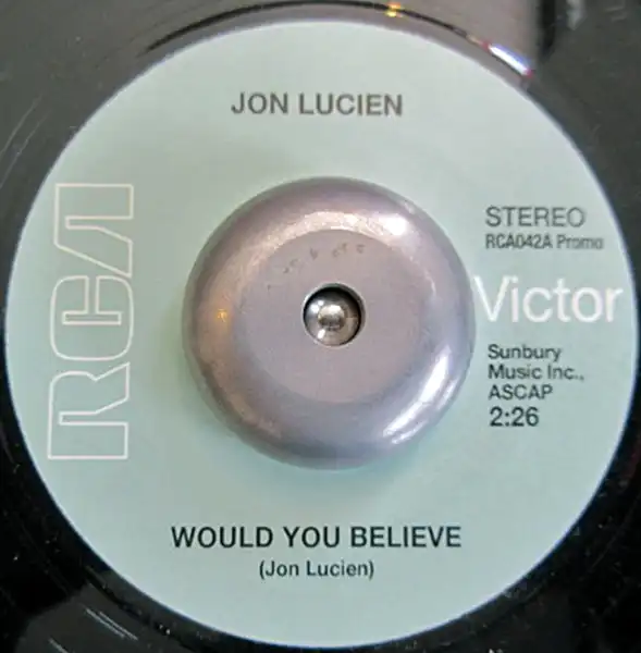JON LUCIEN / WOULD YOU BELIEVE／SEARCHING FOR THE INNER SELF