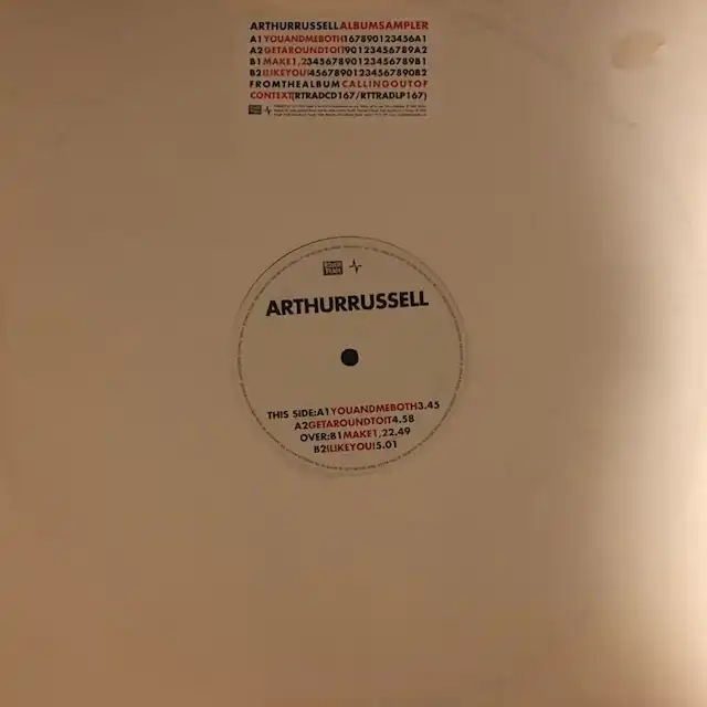 ARTHUR RUSSELL / ALBUM SAMPLER