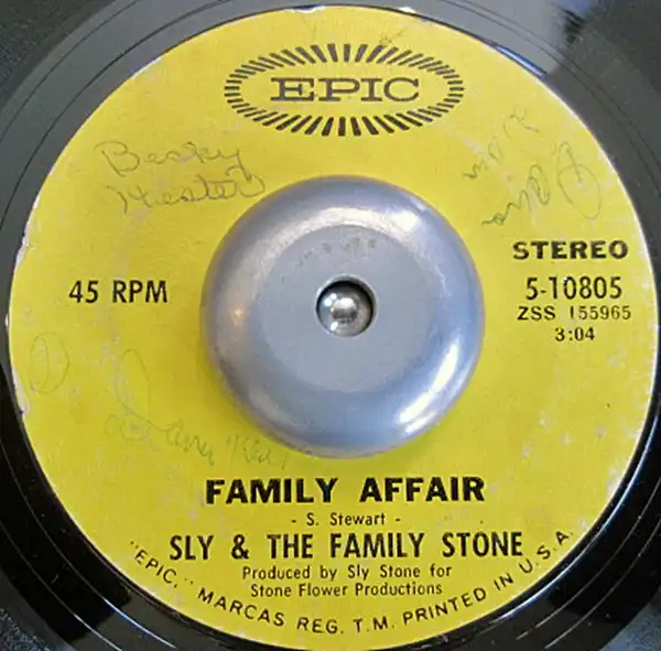 SLY & THE FAMILY STONE / FAMILY AFFAIR／LUV N' HAIGHT