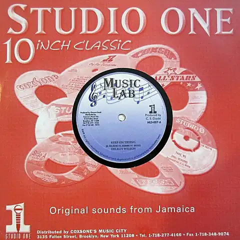 DELROY WILSON ／ WINSTON FRANCIS / KEEP ON TRYING ／ QUIET PLACE