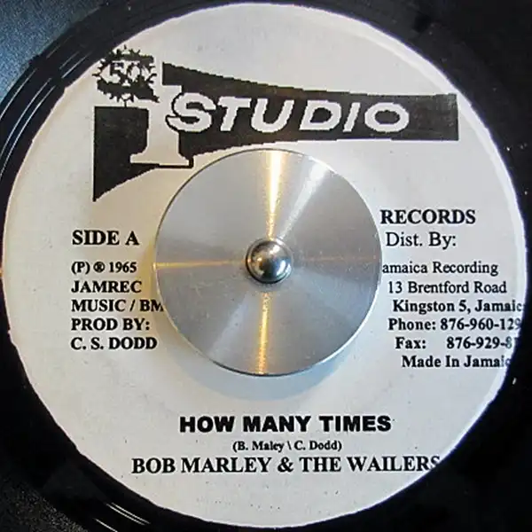 BOB MARLEY & THE WAILERS / HOW MANY TIMES／GO JIMMY GO