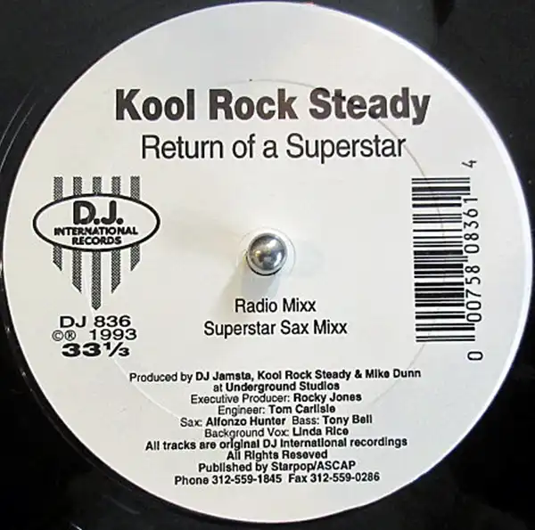 KOOL ROCK STEADY / RETURN OF A SUPERSTAR