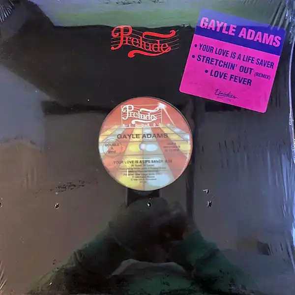 GAYLE ADAMS / YOUR LOVE IS A LIFE SAVERのアナログレコードジャケット (準備中)