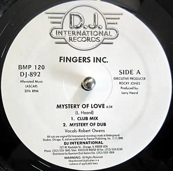 FINGERS INC. / MYSTERY OF LOVE