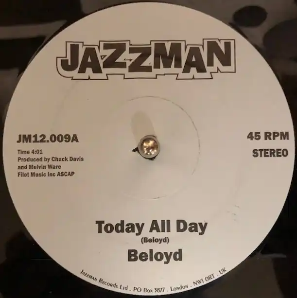 BELOYD / TODAY ALL DAY ／ GET INTO TO YOUR LIFE