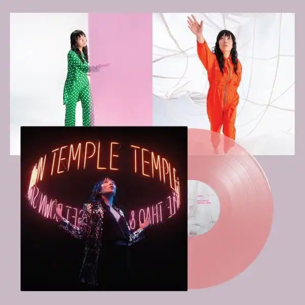THAO & THE GET DOWN STAY DOWN / TEMPLE (LTD CLEAR PINK VINYL)
