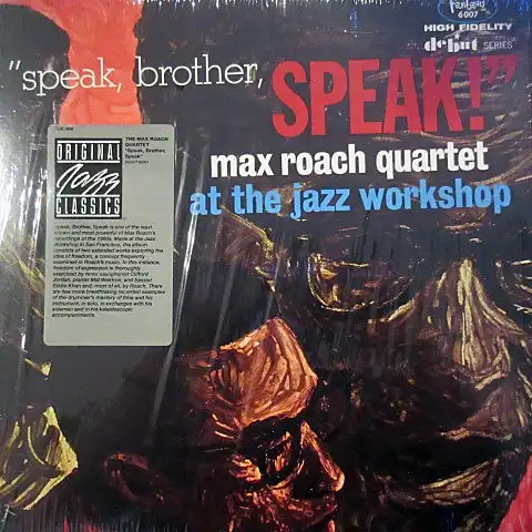 MAX ROACH QUARTET / SPEAK, BROTHER, SPEAK!