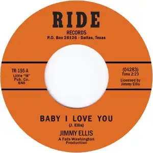 JIMMY PREACHER ELLIS / BABY I LOVE YOU 