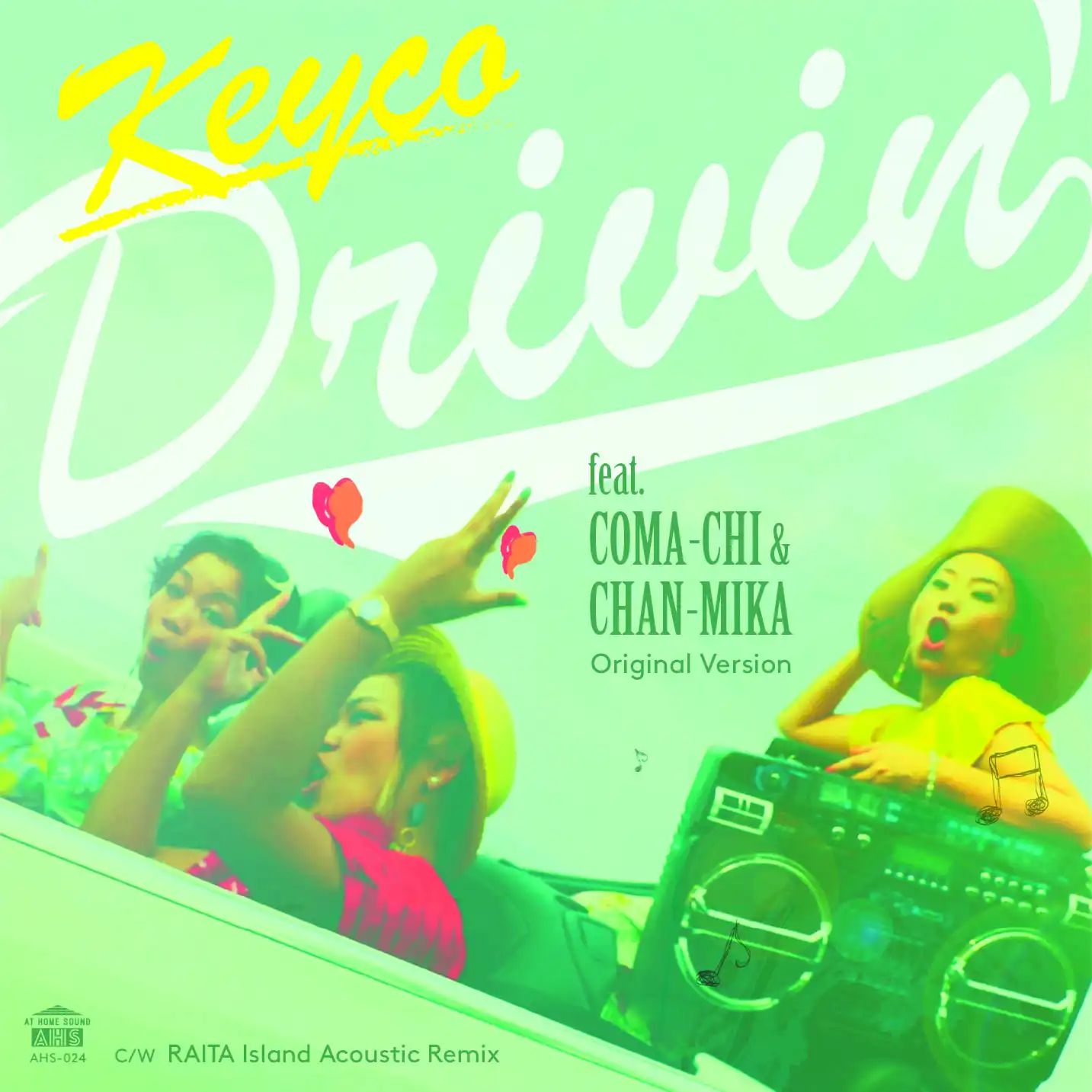 KEYCO / DRIVIN' FEAT. COMA-CHI & CHAN-MIKA Υʥ쥳ɥ㥱å ()