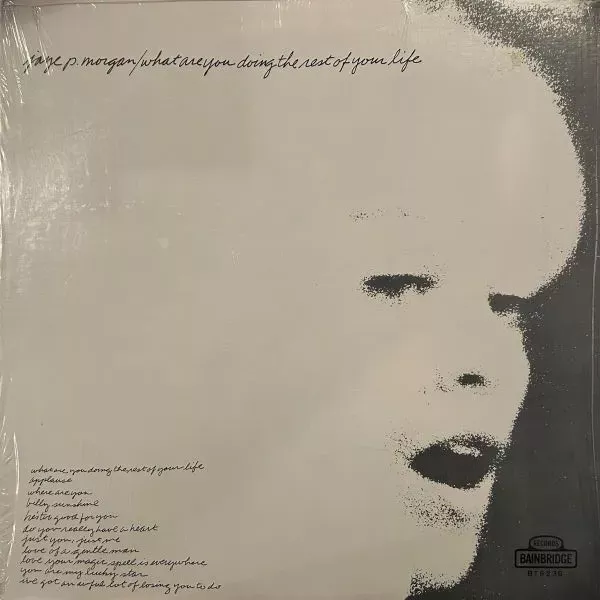 JAYE P. MORGAN / WHAT ARE YOU DOING THE REST OF YOUR LIFE