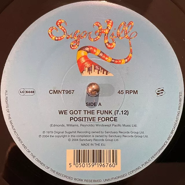 POSITIVE FORCE / WE GOT THE FUNK ／ TELL ME WHAT YOU SEE