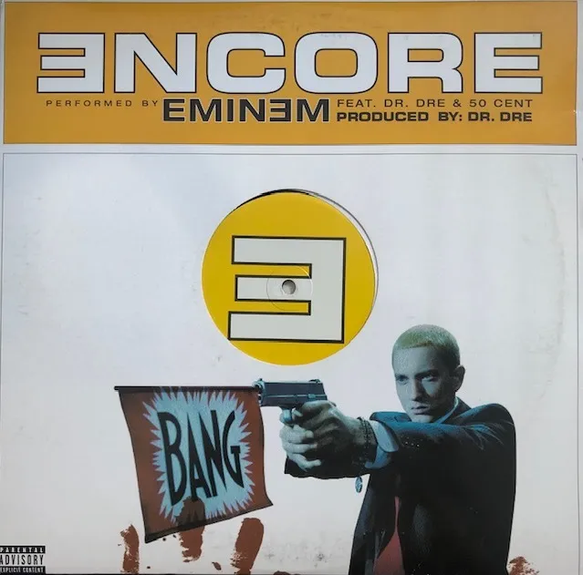 EMINEM / ENCORE FEAT. DR.DRE & 50 CENTのアナログレコードジャケット (準備中)