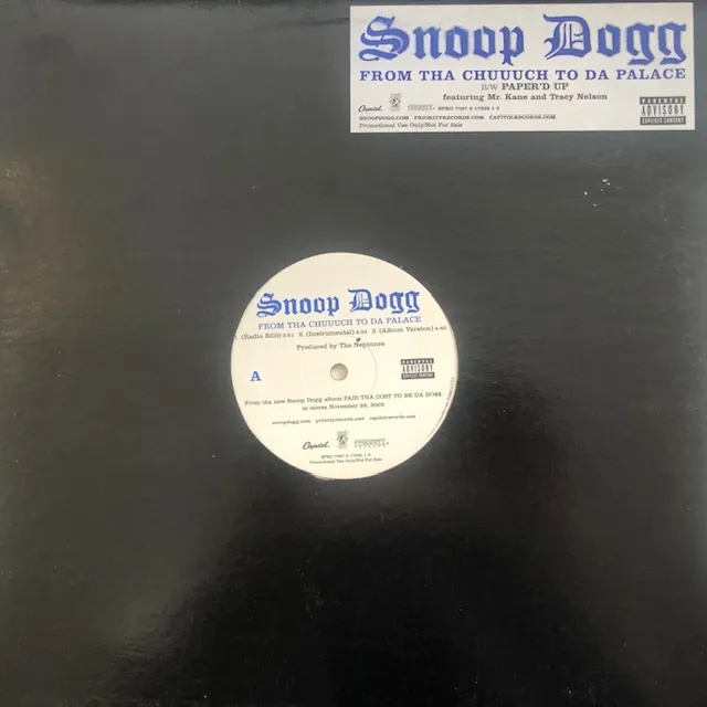 SNOOP DOGG / FROM THA CHUUUCH YO DA PALACE