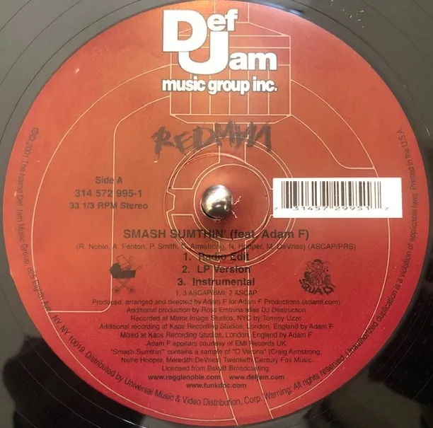 REDMAN / SMASH SUMTHIN'