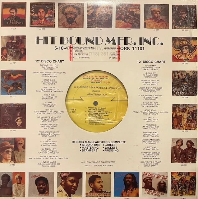 VARIOUS (HORACE ANDY) / SLY, ROBBIE, DEAN FRASIER, ROBBIE LYN PRESENTS THE UNMETERED TAXI