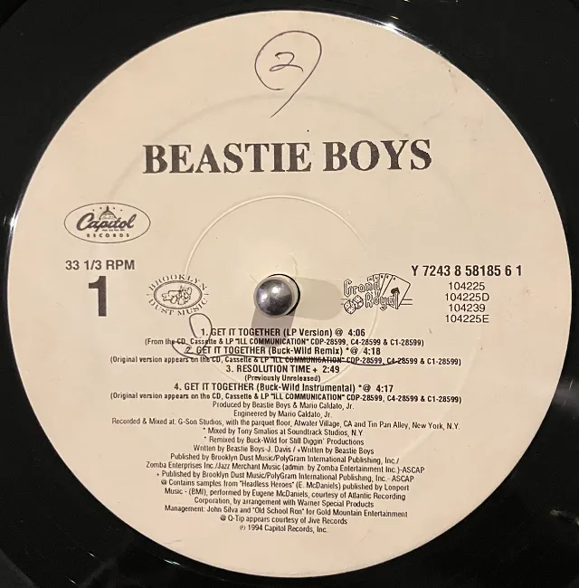 BEASTIE BOYS / GET IT TOGETHER