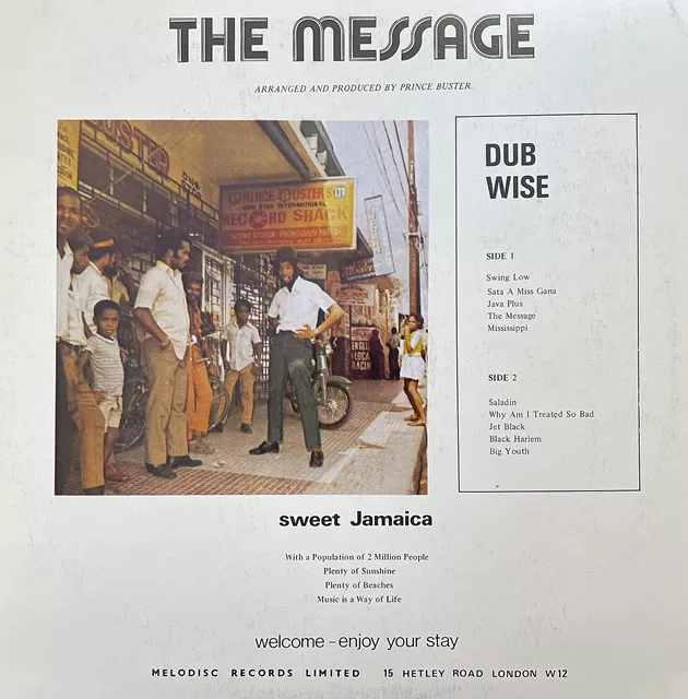 PRINCE BUSTER / MESSAGE DUB WISE