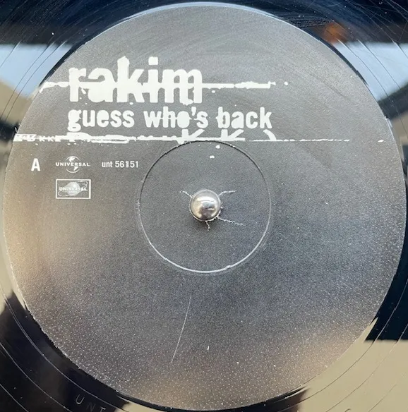 RAKIM / GUESS WHO'S BACK (NO SLEEVE)