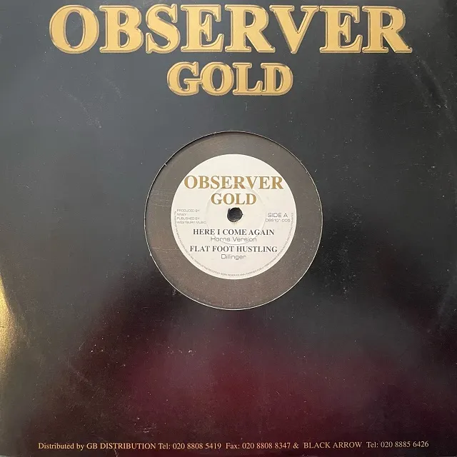 DENNIS BROWN / HERE I COME AGAIN ／ AFRICA WE MUST GO