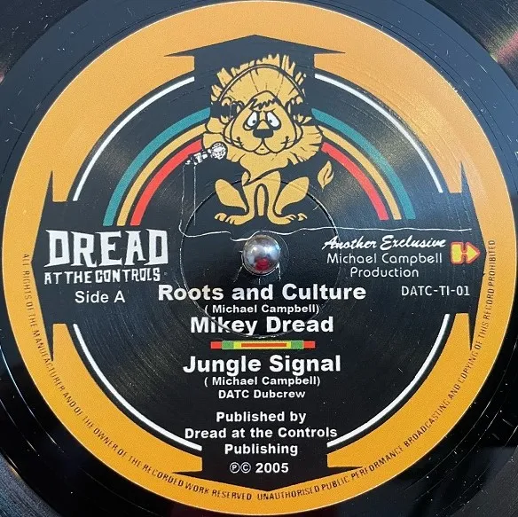 MIKEY DREAD / ROOTS AND CULTURE  JUMPING MASTER