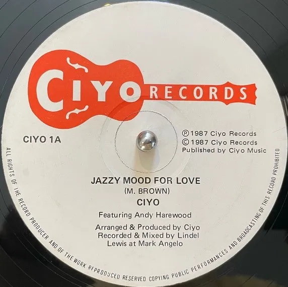 CIYO FEATURING ANDY HAREWOOD / JAZZY MOOD FOR LOVE