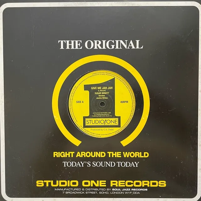 SUGAR MINOTT ／ JACKIE MITTOO ／ KING STITT / GIVE ME JAH JAH ／ LIVE JAH JAH
