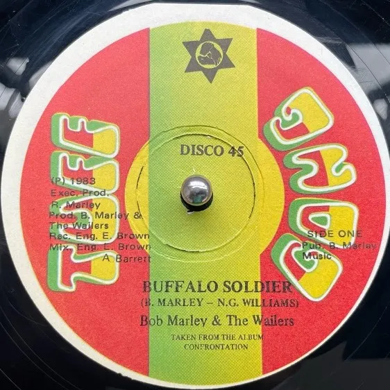 BOB MARLEY & THE WAILERS / BUFFALO SOLDIERS (JA再発盤）