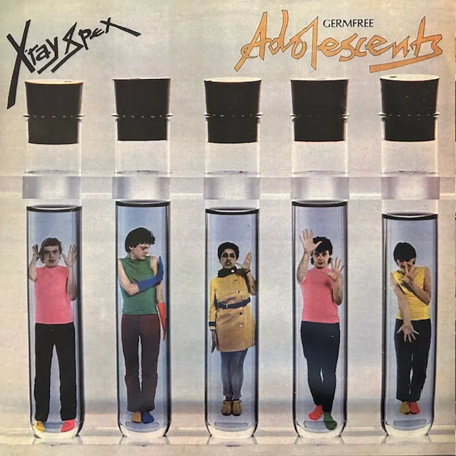 X-RAY SPEX / GERMFREE ADOLESCENTSのアナログレコードジャケット (準備中)