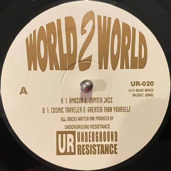 UNDERGROUND RESISTANCE / WORLD 2 WORLD (REISSUE)